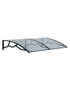 MARQUESINA DOBLE PE100145T POLICARBONATO TRANSPARENTE 965X1435X282 ARTPLAST
