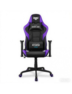 SILLA GAMING SERIE DEMON LORD VIOLETA CROMAD