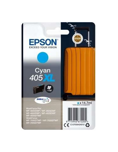 TINTA EPSON C13T05H24010 T05H2 CYAN 405XL