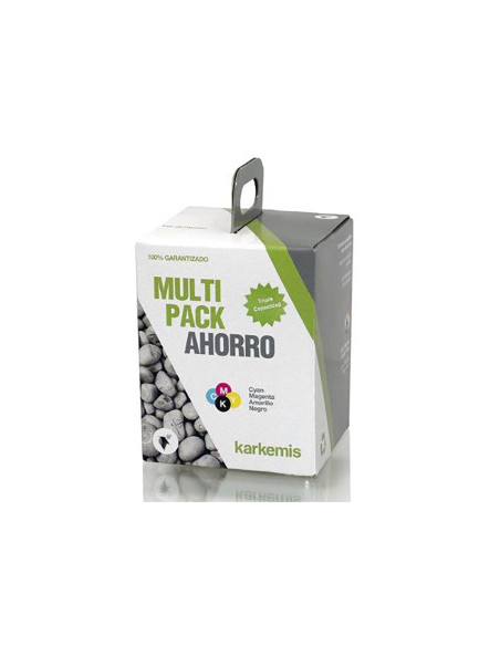 CARTUCHO TINTA KARKEMIS COMPATIBLE HP 301 XL MULTIPACK NEGRO Y COLOR CH563EE/CH564EE 10050068