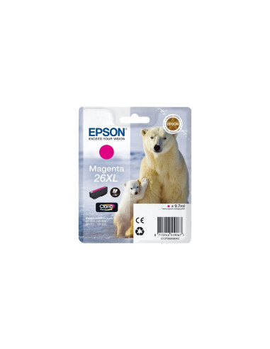 CARTUCHO EPSON 26 XL MAGENTA C13T26334012