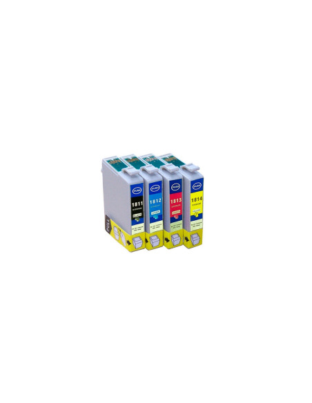 CARTUCHO RECICLADO INKOEM EPSON T1812XL CIAN M-T1812