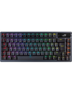 TECLADO ASUS ROG GAMING AZOTH MECANICO RGB WIRELESS BLACK