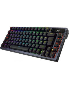TECLADO ASUS ROG GAMING AZOTH MECANICO RGB WIRELESS BLACK 2