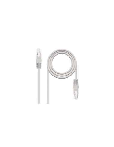 LATIGUILLO NANOCABLE CAT 6 UTP LSZH 1METRO BLANCO 10.20.1301
