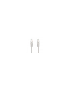LATIGUILLO NANOCABLE CAT 6 UTP LSZH 1METRO BLANCO 10.20.1301 2