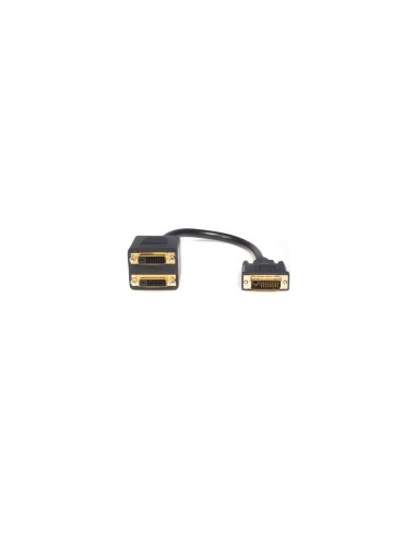 StarTech.com Cable Duplicador Divisor de VÍ­deo DVI-D de 2 Puertos