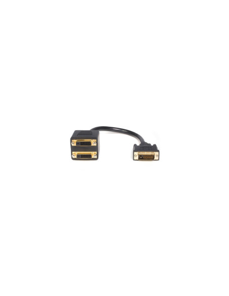 StarTech.com Cable Duplicador Divisor de VÍ­deo DVI-D de 2 Puertos