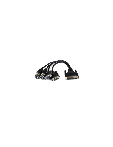 StarTech.com Tarjeta Adaptadora PCI Express PCIe de 4 Puertos Serie