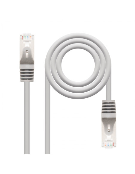Latiguillo de red nanocable cat6e utp 15m gris 10.20.0815
