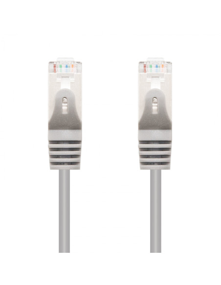 Latiguillo de red nanocable cat6e utp 15m gris 10.20.0815