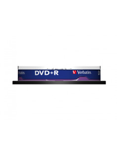 Dvd Verbatim DVD+R Matt Silver 4,7 GB 10 pieza(s) DVDVER00071B 2