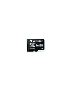 Memoria micro sd Verbatim Premium memoria flash 16 GB MicroSDHC Clase 10 44082 2