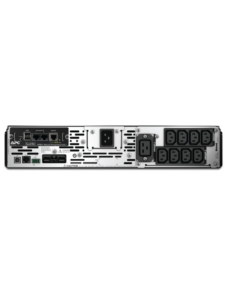 APC Smart-UPS LÍ­nea interactiva 3000 VA, 2700 W, 9 salidas AC (2U)