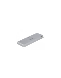 DeLOCK HUB de interfaz USB 3.2 Gen 1 (3.1 Gen 1) Type-C 5000 Mbit/s Gris