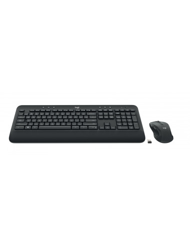 Logitech advanced combo teclado y raton rf inalambrico qwertz aleman