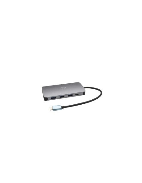 i-tec Metal USB-C Nano Dock HDMI/VGA with LAN + Power Delivery 100 W