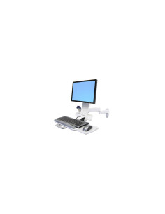 Ergotron 200 Brazo pared combo series 24P Blanco