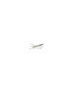 Gembird PP6-1M/Y cable de red Amarillo Cat6 F/UTP (FTP) 2