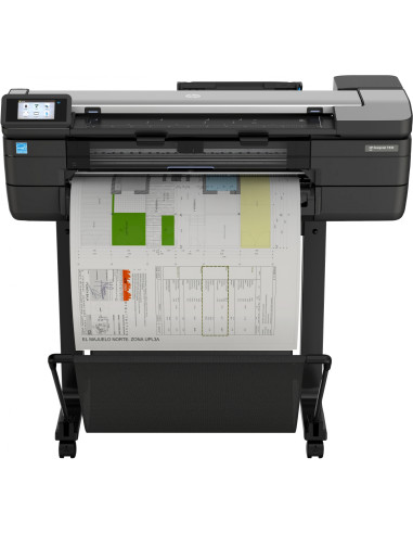 HP Designjet T830 24 impresora de gran formato Wifi Inyección de
