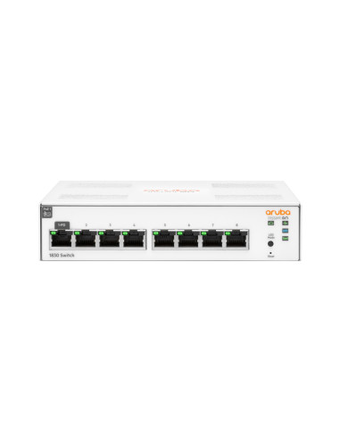Hewlett Packard Enterprise Aruba Instant On 1830 8G Gestionado L2 Gigabit Ethernet (10/100/1000)