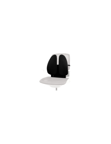 Fellowes 8026401 soporte lumbar para respaldos Negro