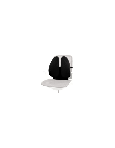 Fellowes 8026401 soporte lumbar para respaldos Negro