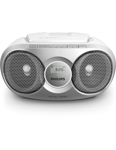 Philips AZ215S/12 sistema estéreo portátil 3 W Plata