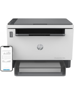 HP LaserJet Impresora multifunción Tank 1604w, Blanco y negro,