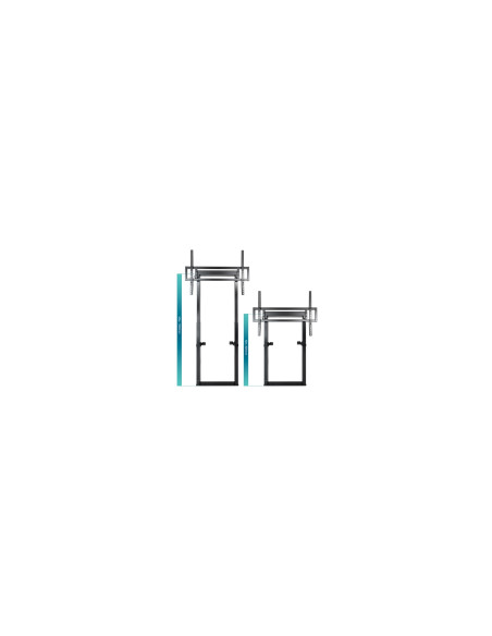 TooQ HIPERIÍ“N Soporte de Suelo/Pared Fijo para Pantallas 55"-100",