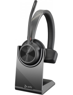 POLY Auriculares VOYAGER 4310-M certificados para Microsoft Teams con