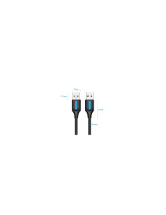Vention Cable USB 2.0 COJBF/ USB Macho - USB Macho/ 1.5m/ Negro 2