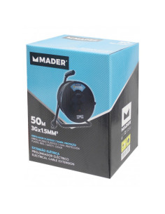 ENROLLADOR DE CABLE 50 METROS CABLE 3X1.5MM MADER 2