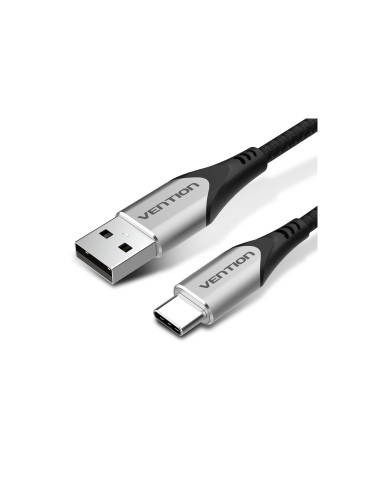 Vention Cable USB Tipo-C 2.0 3A CODHD/ USB Tipo-C Macho - USB Macho/ 50cm/ Gris
