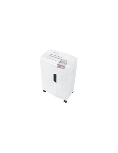 HSM X13 triturador de papel Corte en partículas 57 dB 4 mm Plata, Blanco