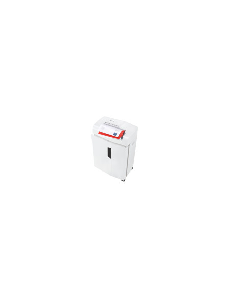 HSM X13 triturador de papel Corte en partículas 57 dB 4 mm Plata, Blanco