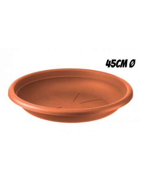 PLATO PARA MACETA 45CM TERRACOTA ARTPLAST