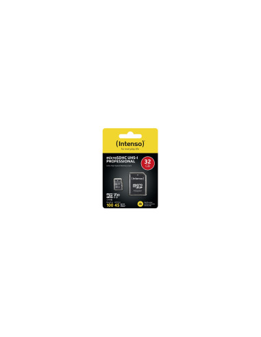 Intenso 3433480 memoria flash 32 GB MicroSDHC UHS-I Clase 10
