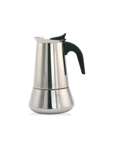 Orbegozo KFI 1260 cafetera manual Cafetera italiana Negro, Acero inoxidable