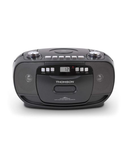 Thomson RK200CD sistema estéreo portátil Analógica 2,4 W AM, FM Negro Reproducción MP3