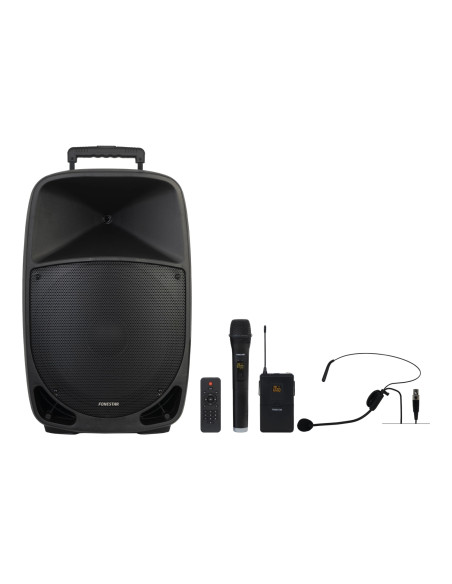 Fonestar MALIBU-315 altavoz Negro Inalámbrico y alámbrico 250 W