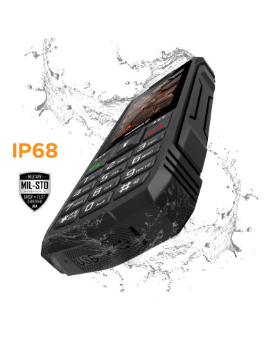 Hammer Rock 4G 2,4" LTE Black