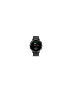 Garmin Venu 4 3,05 cm (1.2") AMOLED 41 mm Digital 390 x 390 Pixeles Pantalla táctil Negro Wifi GPS (satélite) 2