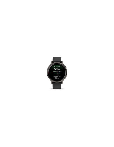Garmin Venu 4 3,05 cm (1.2") AMOLED 41 mm Digital 390 x 390 Pixeles Pantalla táctil Negro Wifi GPS (satélite)