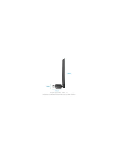 Vention KDTB0 adaptador y tarjeta de red WLAN 633 Mbit/s