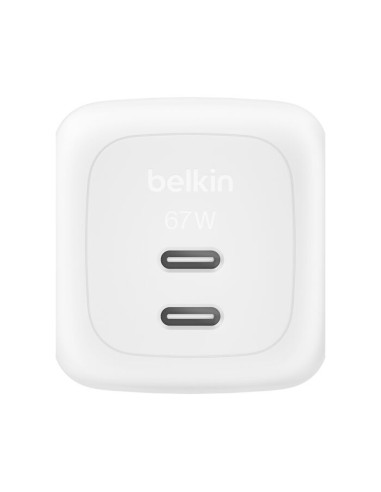 Belkin WCH020KQWH cargador de dispositivo móvil Universal Blanco Corriente alterna Carga rápida Interior
