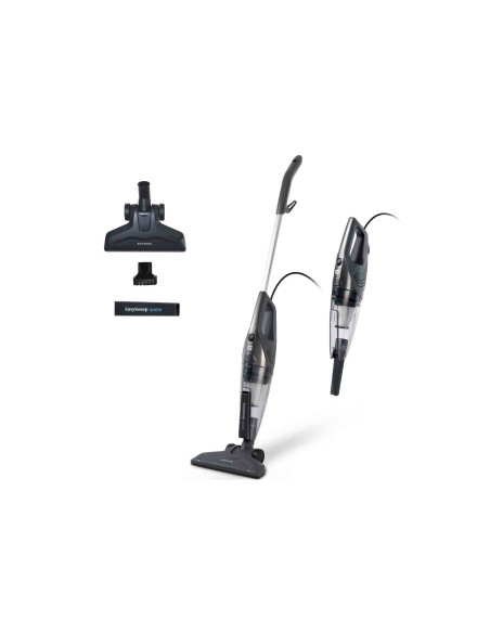 Grunkel ASP-EASY aspiradora de pie y escoba eléctrica Aspiradora escoba Corriente alterna Secar HEPA Sin bolsa 0,95 L 600 W Azul