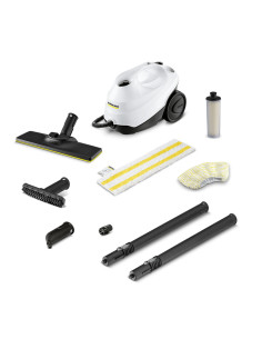 Kärcher SC 3 EasyFix Limpiador a vapor de cilindro 1 L 1900 W Negro, Blanco