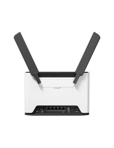 Mikrotik Chateau LTE7 ax router inalámbrico Gigabit Ethernet Doble banda (2,4 GHz / 5 GHz) 4G Negro, Blanco