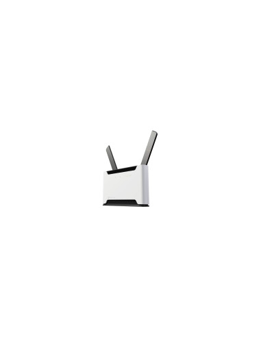 Mikrotik Chateau LTE7 ax router inalámbrico Gigabit Ethernet Doble banda (2,4 GHz / 5 GHz) 4G Negro, Blanco